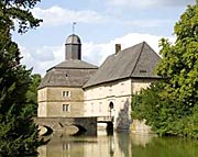 Ascheberg-Herbern Barockschloss Westerwinkel, Torhaus, Steinbrücke © Udo Kruse