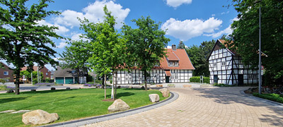 etwas außerhalb der Kernstadt Versmold