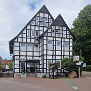 Fachwerk Sonnen-Apotheke Enger