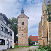 Kirchturm einzelstehend
