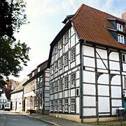 Herfords Labadistenhaus in der historische Altstadt von Herford