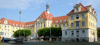 Am Rathausplatz von Herford - echt einladend