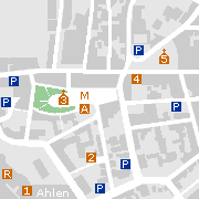 Sehenswertes und Markantes in der Innenstadt von Ahlen