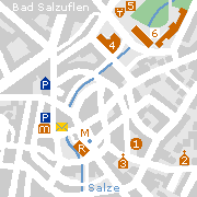 Sehenswertes und Markantes in der Innenstadt von Bad Salzuflen