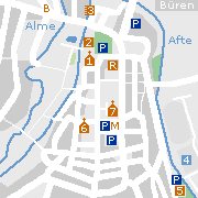 Büren, Sehenswürdigkeiten und Markantes in der Altstadt