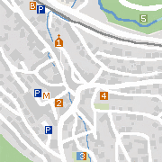 Markantes und Sehenswertes in der Innenstadt von Burbach im Siegerland