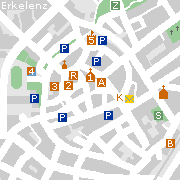 Sehenswertes und Markantes in der Innenstadt von Erkelenz