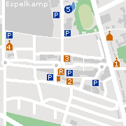 Sehenswertes und Markantes in der Innenstadt von Espelkamp