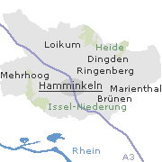 Orte im Stadtgebiet von Hamminkeln