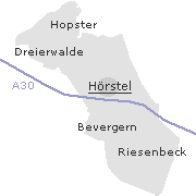 Orte im Stadtgebiet von Hörstel