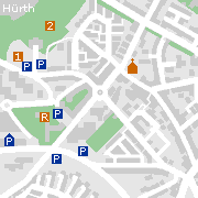 Sehenswertes und Markantes in der Innenstadt von Hürth