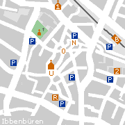 Markantes und Sehenswertes in der Innenstadt von Ibbenbüren