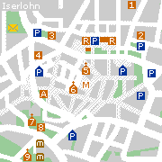 Markantes und Sehenswertes in der Innenstadt von Iserlohn