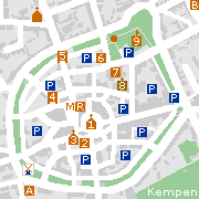 Sehenswertes und Markantes in der Innenstadt von Kempen