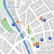 Sehenswertes und Markantes in der Innenstadt von Leichlingen im Rheinland