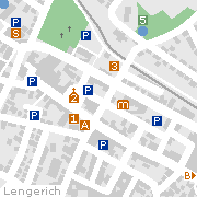 Markantes und Sehenswertes in der Innenstadt von Lengerich