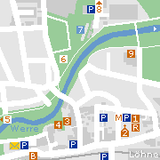 Sehenswertes und Markantes in der Innenstadt von Löhne