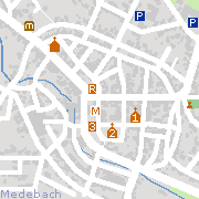 Markantes und Sehenswertes in der Innenstadt von Medebach