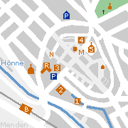 Sehenswertes und Markantes in der Innenstadt von Menden