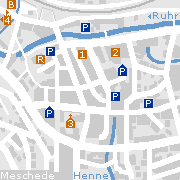 Sehenswertes und Markantes in der Innenstadt von Meschede