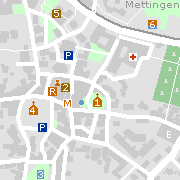 Sehenswertes und Markantes im Ortszentrum von Mettingen