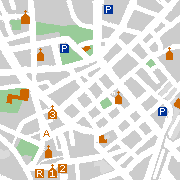 Mönchengladbach, Sehenswürdigkeiten in der Innenstadt