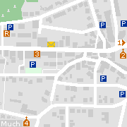 Markantes und Sehenswertes in der Innenstadt von Much