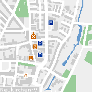 Sehenswertes und Markantes in der Innenstadt von Neukirchen-Vluyn