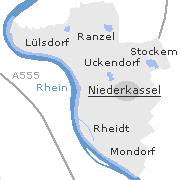 Orte im Stadtgebie von Niederkassel