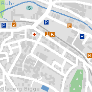 Markantes und Sehenswertes in der Innenstadt von Olsberg