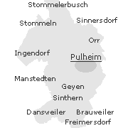 pulheim im Rheinland, Stadtteile