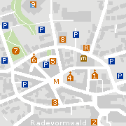 Sehenswertes und Markantes in der Innenstadt von Radevormwald