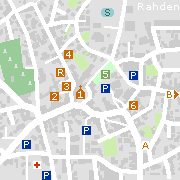 Sehenswertes und Markantes in der Innenstadt von Rahden