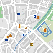 Sehenswertes und Markantes in der Innenstadt von Rhede Westfalen