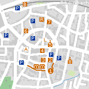 Sehenswertes und Markantes in der Innenstadt von Rheinbach