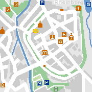 Sehenswertes und Markantes in der Innenstadt von Rheinberg