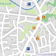 Sehenswertes und Markantes in der Innenstadt von Sassenberg