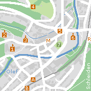 Sehenswertes und Markantes in der Innenstadt von Schleiden