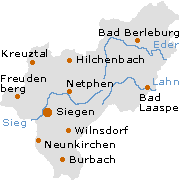 Siegen Wittgenstein Kreis in Nordrhein-Westfalen