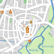 Sehenswertes und Markantes in der Innenstadt von Steinheim