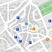 Kleve, Plan der Innenstadt