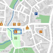 Sehenswertes und Markantes in der Innenstadt von Velen