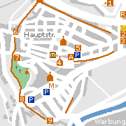 Warburg, Sehenswürdigkeiten in der Innenstadt