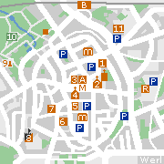 Sehenswürdigkeiten und Markantes in der Innenstadt von Werl