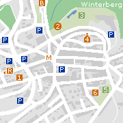 Markantes und Sehenswertes in der Innenstadt von Winterberg