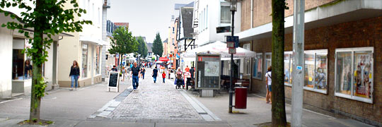 Fussgängerzone in der Unnaer Innenstadt