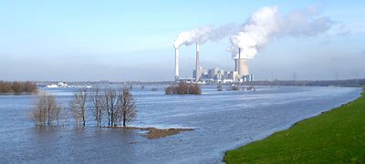 Rhein bei Voerde