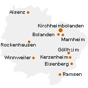 Donnersberg Kreis in Rheinland-Pfalz