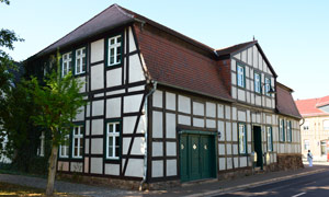 Bürgerhaus Bismark, Fachwerk