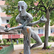sagenhaft teuflische Kunst in Halberstadt